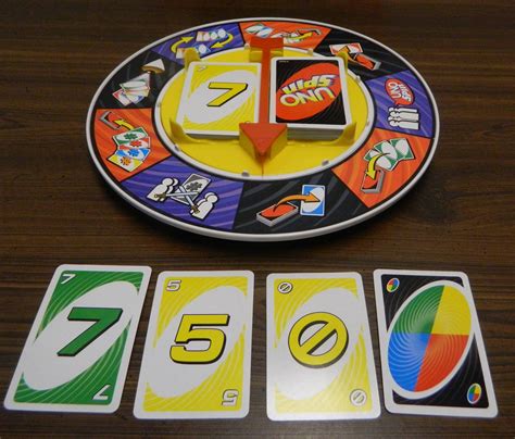 uno spin card game